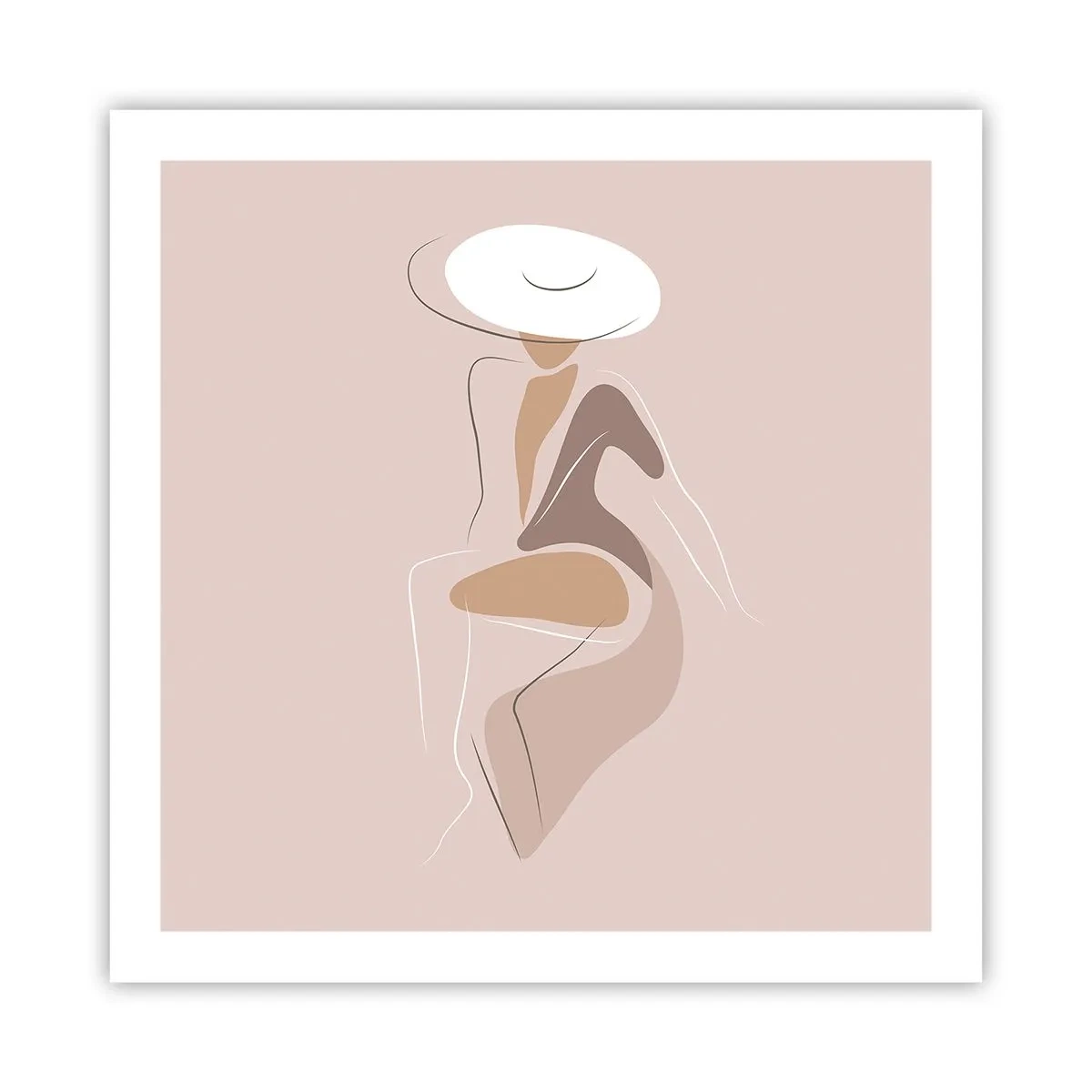 Poster - O doamnă adevărată - 60x60 cm