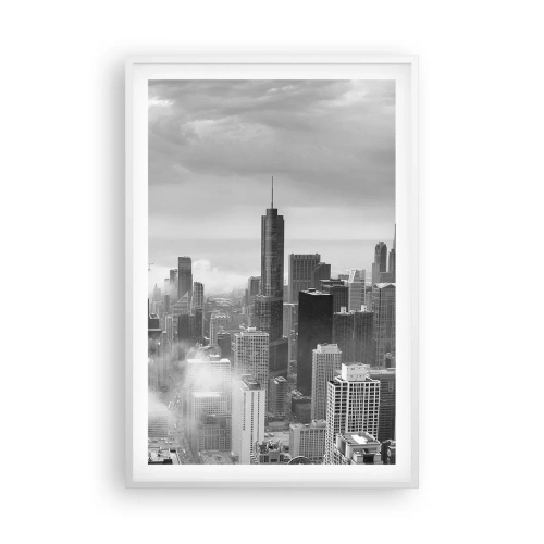 Poster în ramă albă - Peisaj american - 61x91 cm