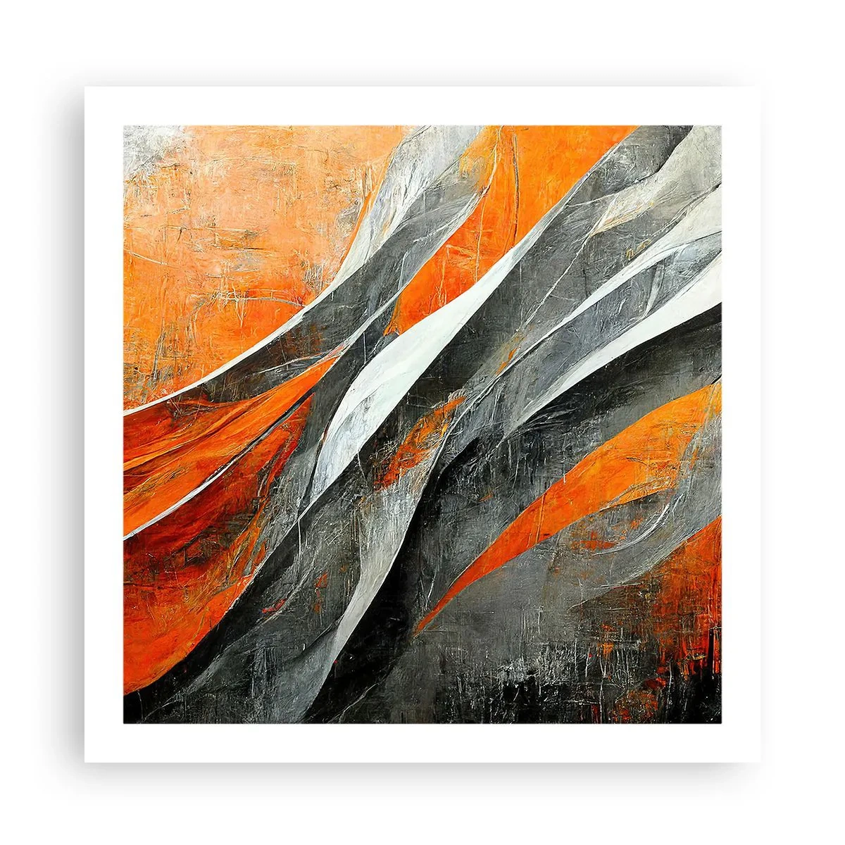 Poster - Căldură și frig - 60x60 cm