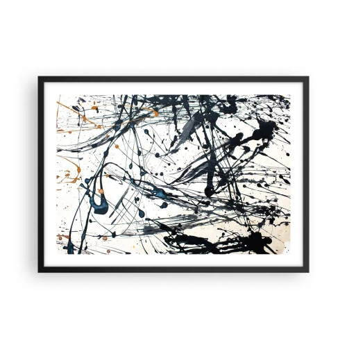 Poster în ramă neagră - Cu sau fără sens? - 70x50 cm