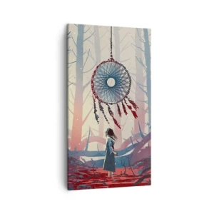 Tablou pe pânză - Ritualul secret al fericirii - 45x80 cm