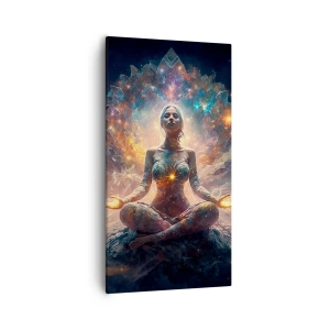 Tablou pe pânză - Flux de energie bună - 55x100 cm