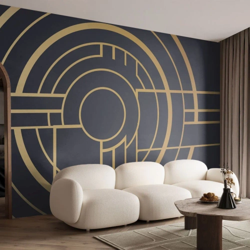 Tapet Premium Canvas - Întoarcerea lucrurilor - Abstracția, Bucată, Grafică - 300x210 cm