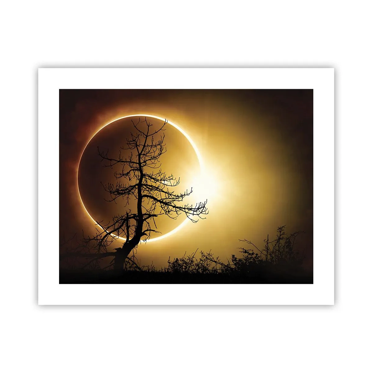 Poster - Eclipsă totală - 50x40 cm
