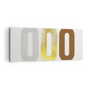 Tablou pe pânză - Ooo! - 100x40 cm