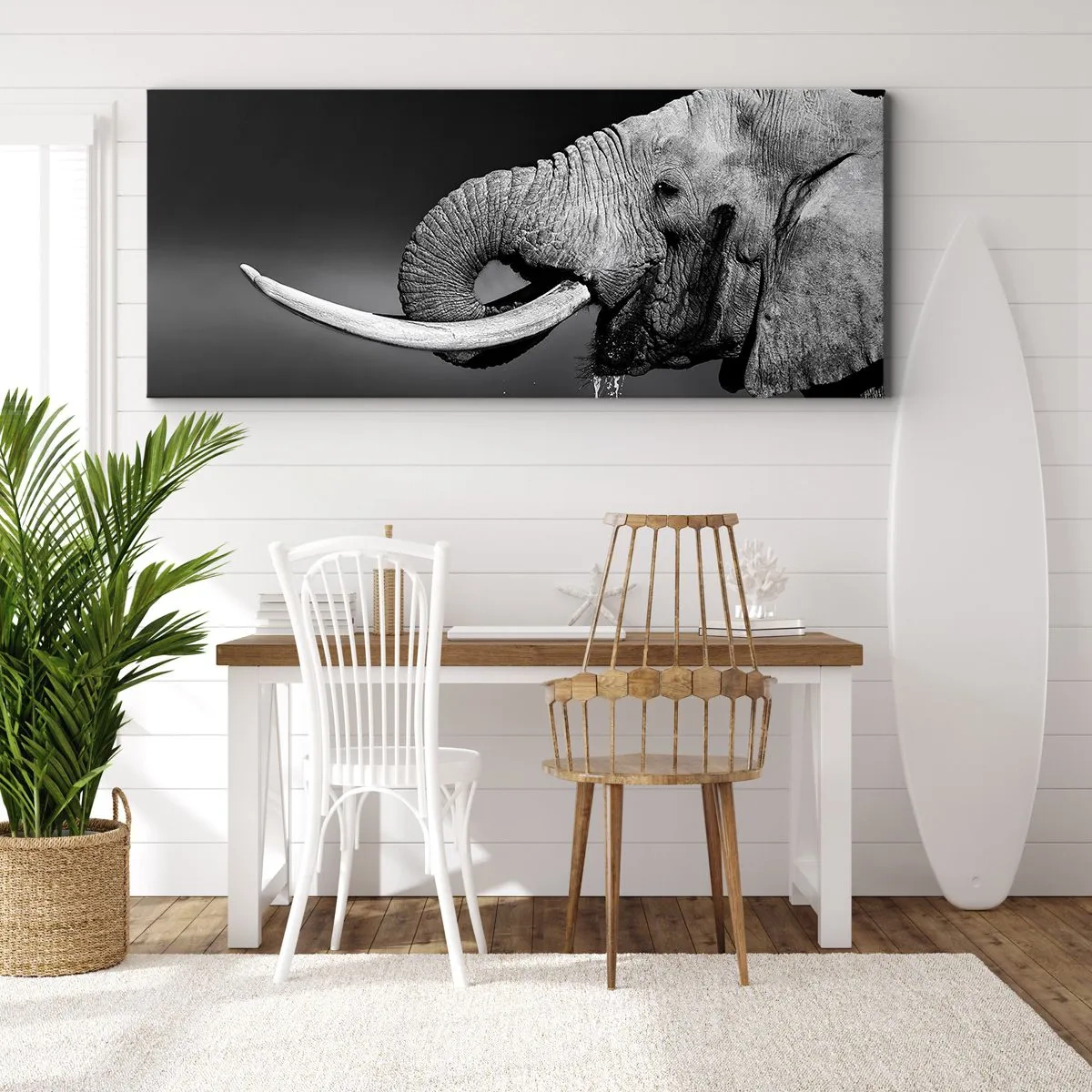 Tablou pe pânză - Da, e bine acum - 140x50 cm