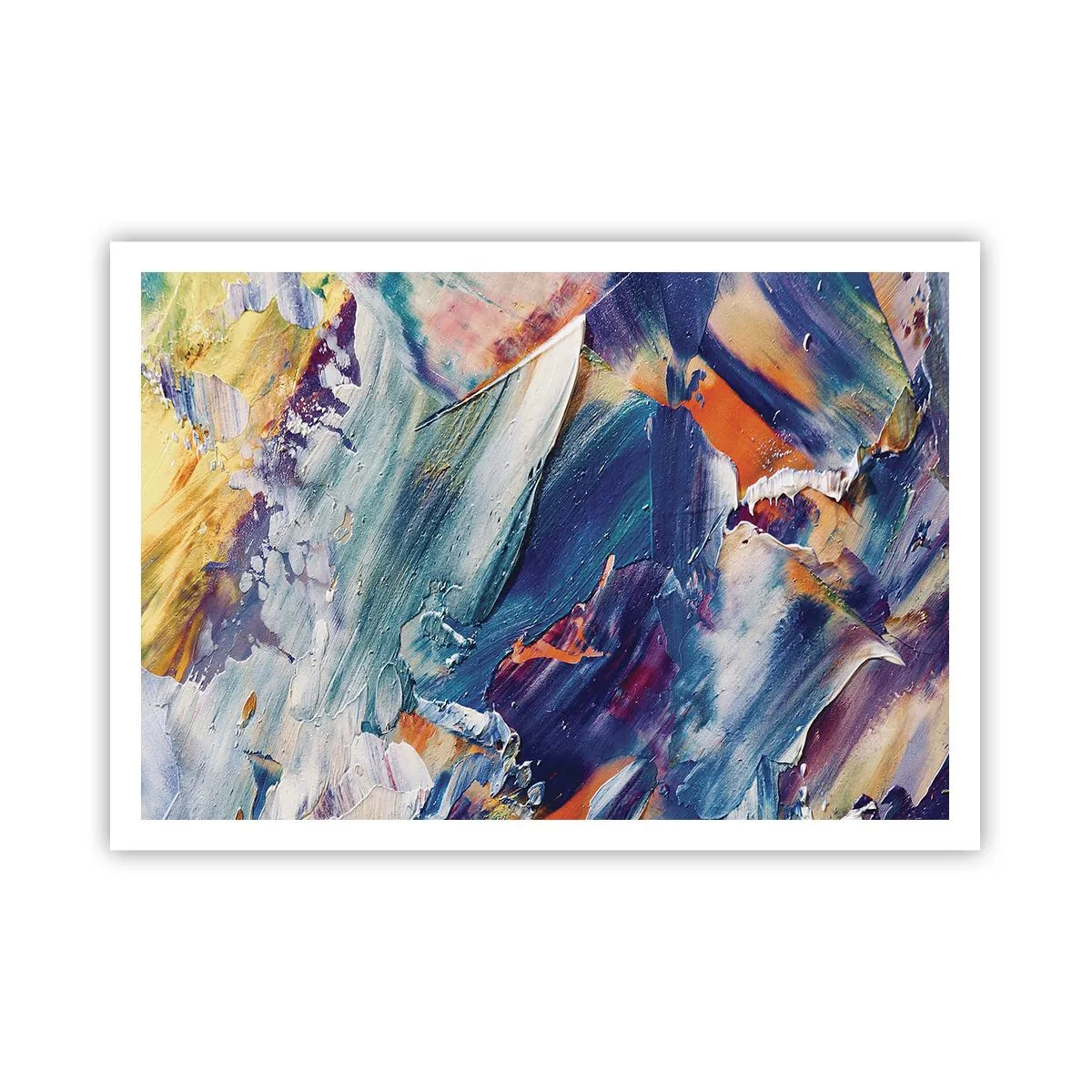 Poster - Confuzie de culori - 100x70 cm
