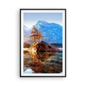 Poster în ramă neagră - Natura într-o nouă lumină - 61x91 cm