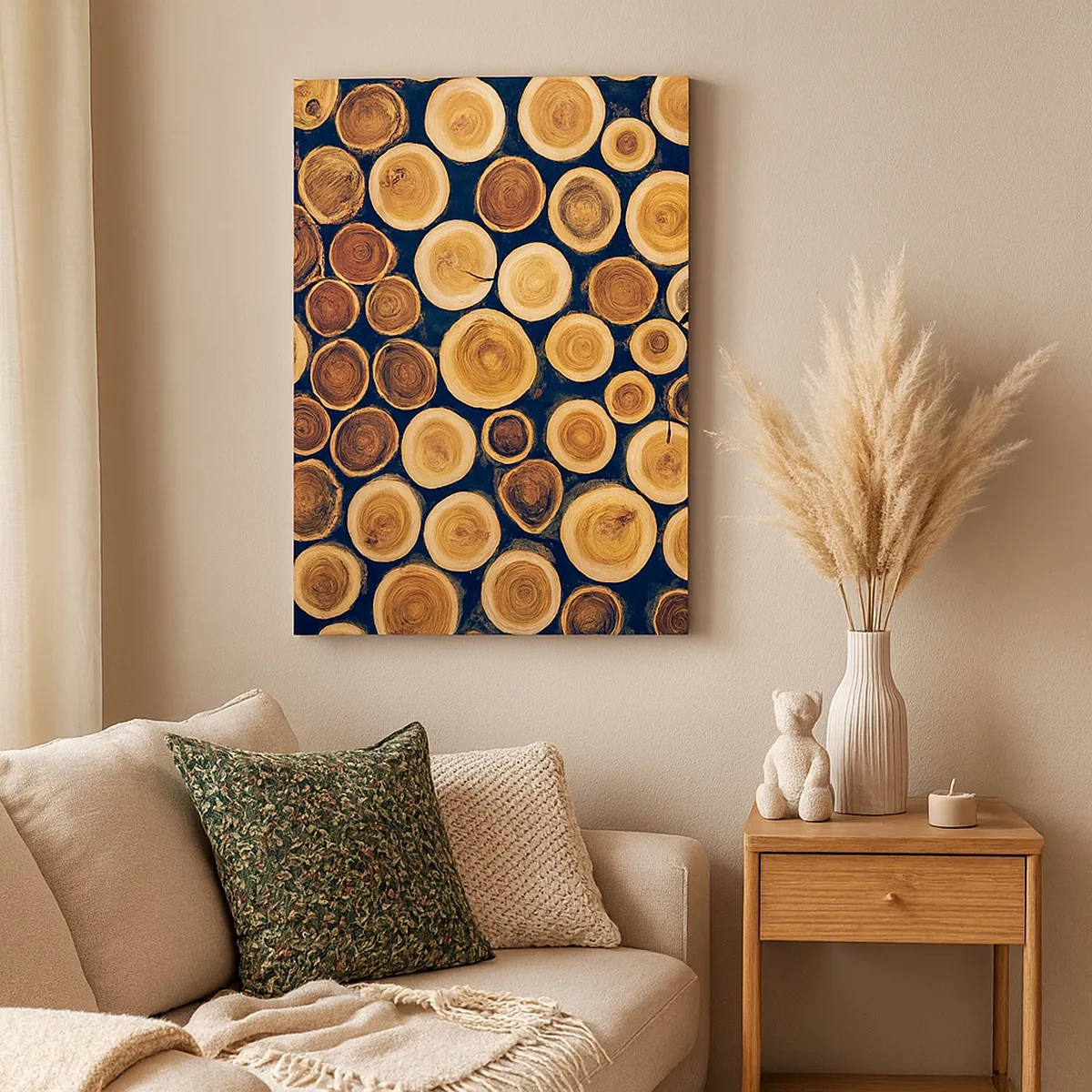 Tablou pe pânză - Cât de bătrân sunt? - 50x70 cm