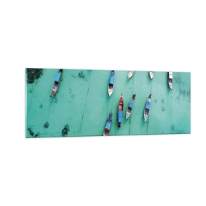 Tablou pe sticlă - În așteptare - 140x50 cm