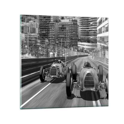 Tablou pe sticlă - A fost odată ca niciodată în Monte Carlo - 30x30 cm