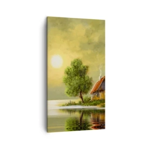 Tablou pe pânză - Frumos, ca dintr-o imagine - 45x80 cm
