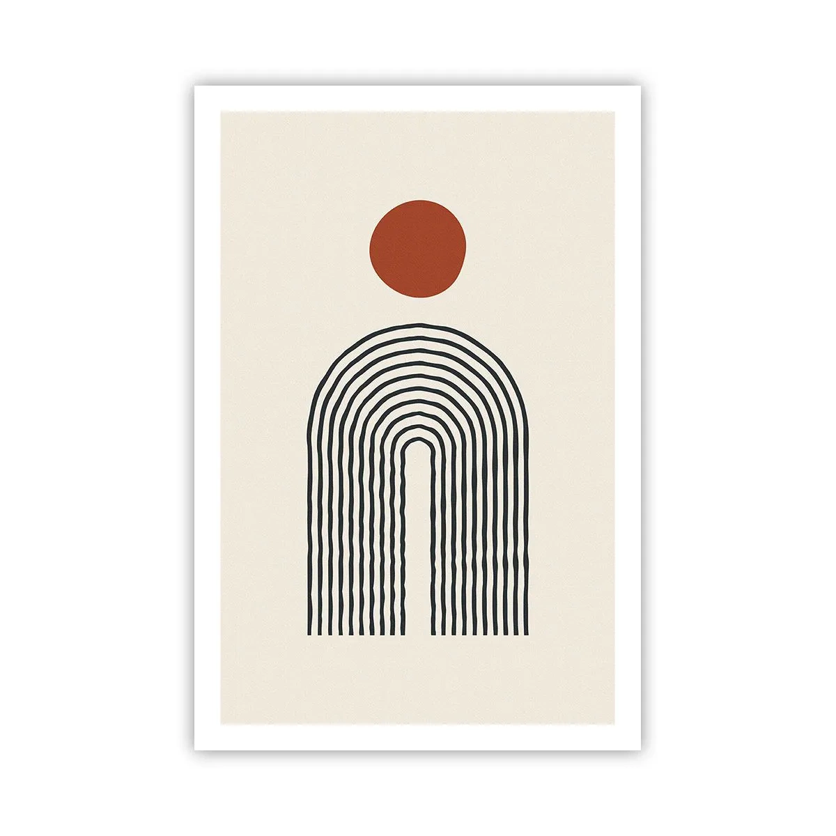 Poster - Magnetismul formelor și al culorilor - 61x91 cm