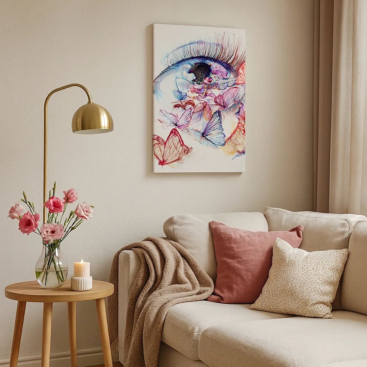 Tablou pe pânză - Ochi de basm - 50x70 cm