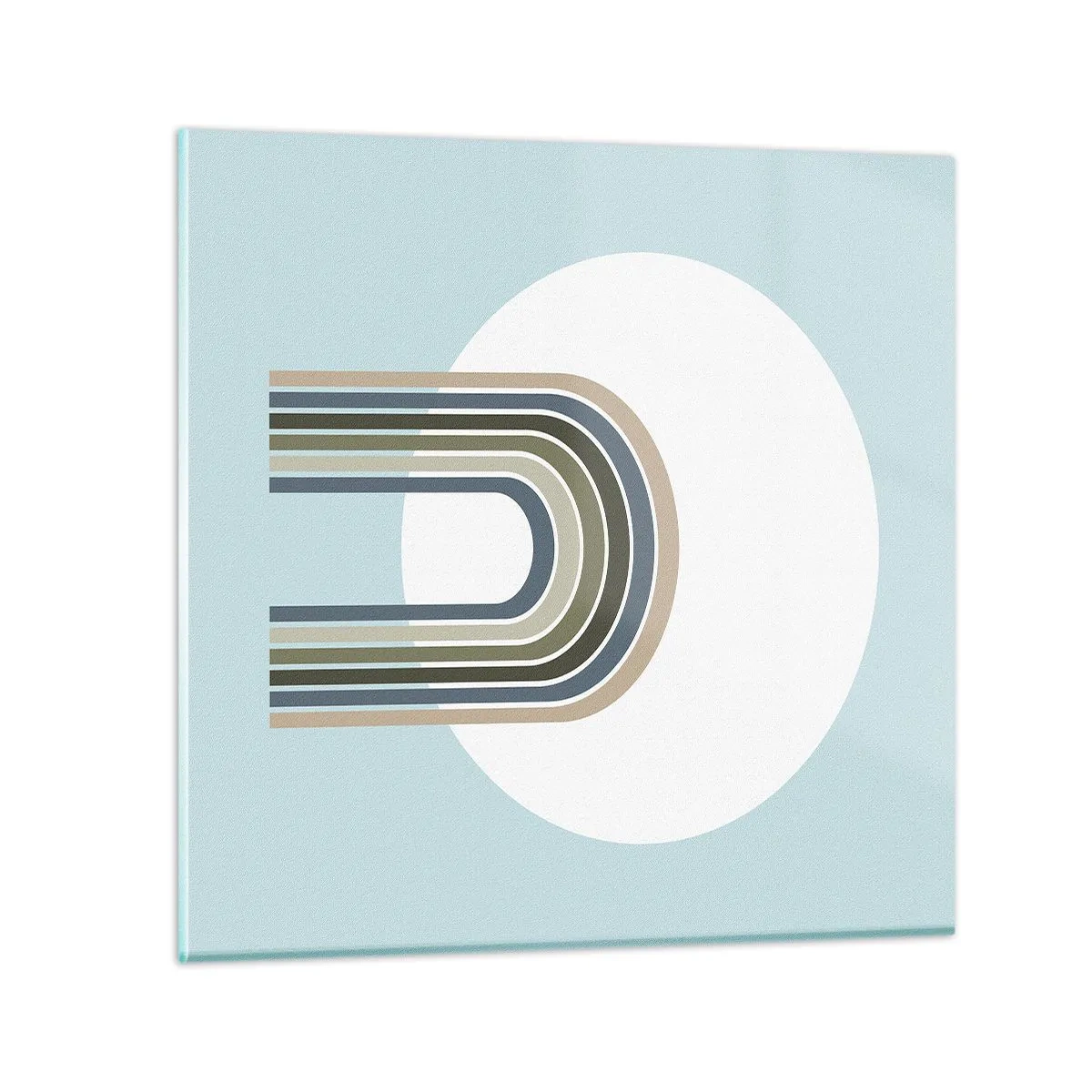 Tablou pe sticlă - Atracție irezistibilă - 60x60 cm