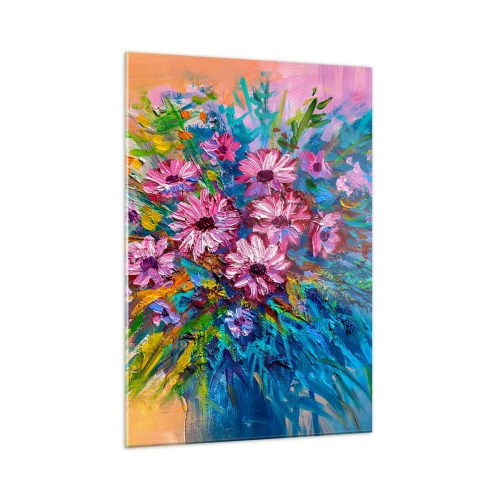 Tablou pe sticlă - Energia vieții - 50x70 cm