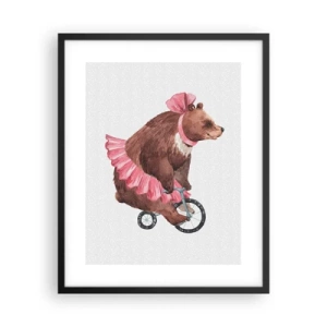 Poster în ramă neagră - Ce circ! - 40x50 cm