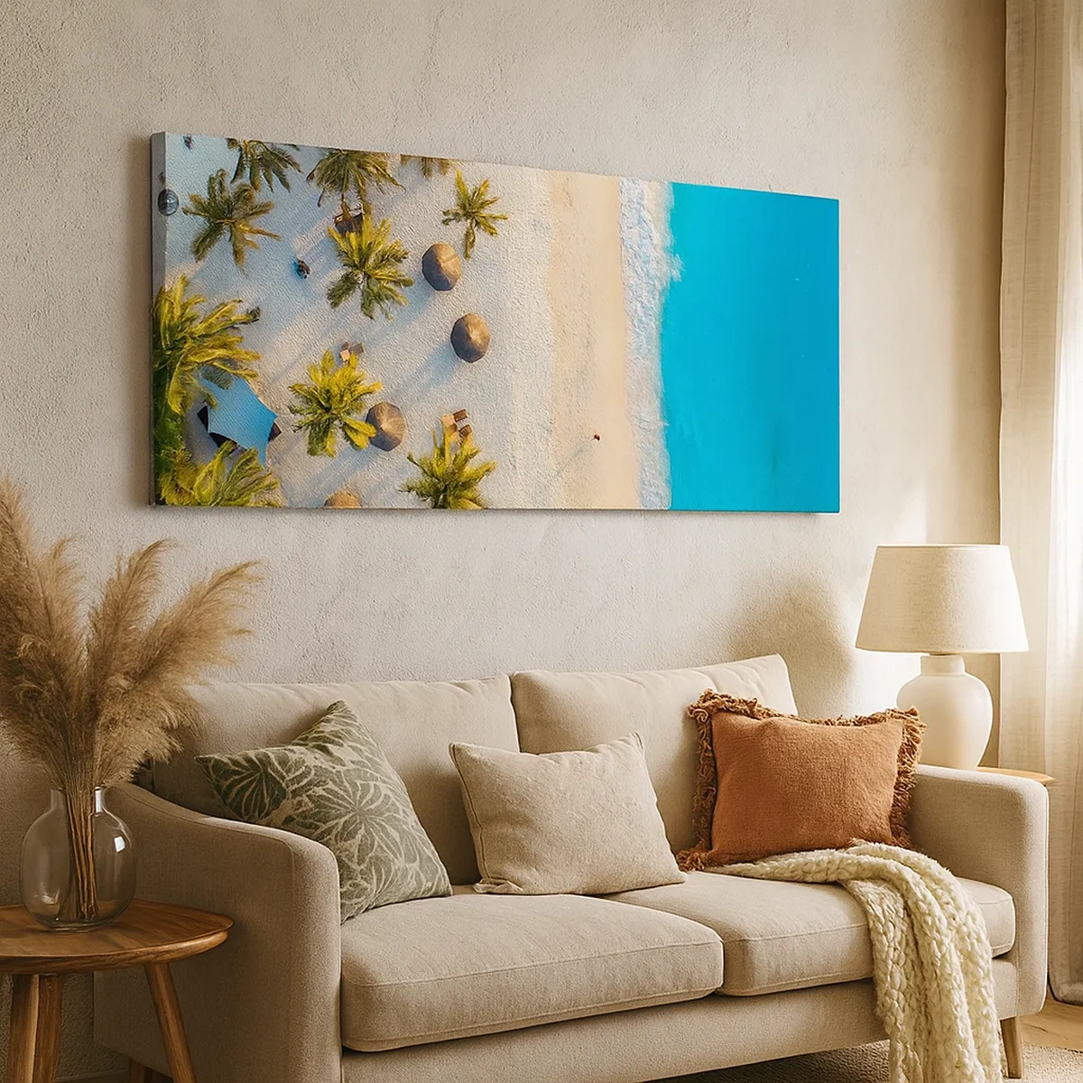 Tablou pe pânză - Bun venit în paradis - 30x30 cm