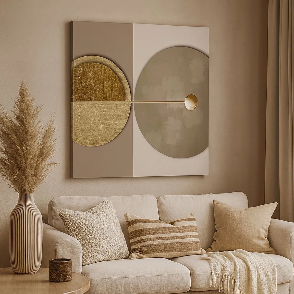 Tablou pe pânză - Echilibru perfect - 30x30 cm