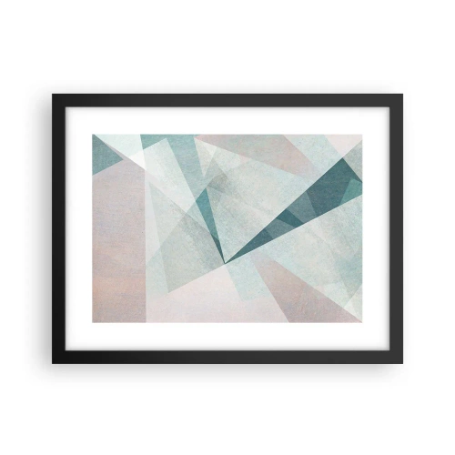 Poster în ramă neagră - Calm și totuși dinamic - 40x30 cm