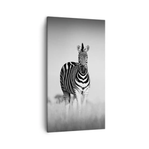 Tablou pe pânză - Și totuși lumea e albă și neagră - 45x80 cm