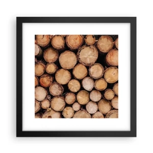 Poster în ramă neagră - Un nou început - 30x30 cm