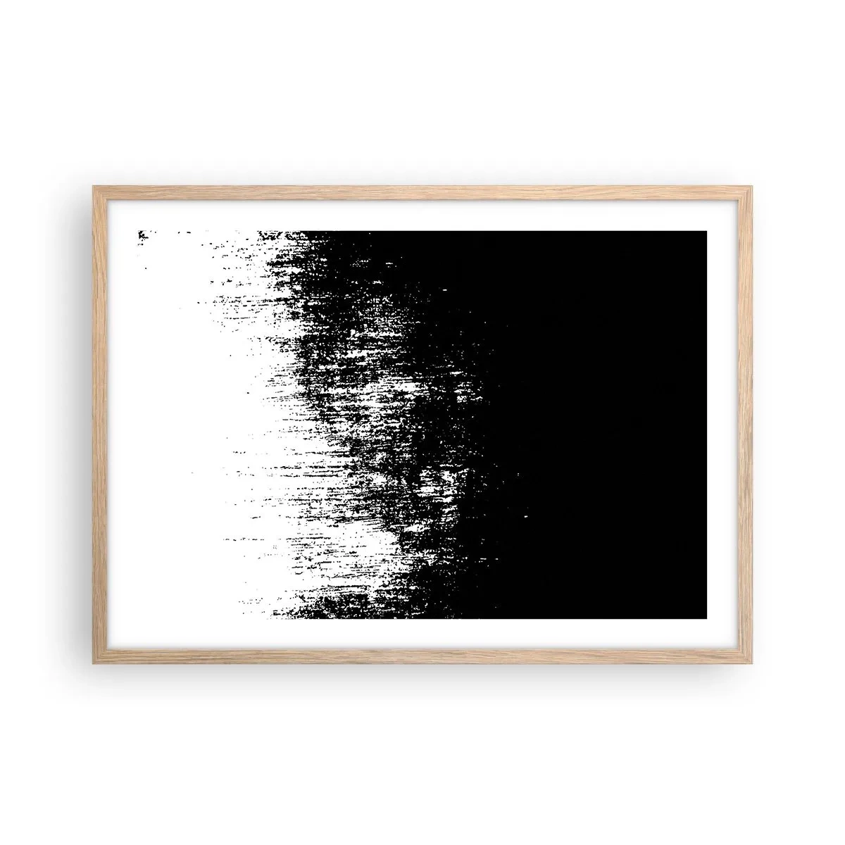 Poster în ramă de stejar deschis - Iar câștigătorul este... - 70x50 cm