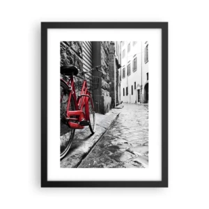 Poster în ramă neagră - Adevărata frumusețe nu îmbătrânește - 30x40 cm