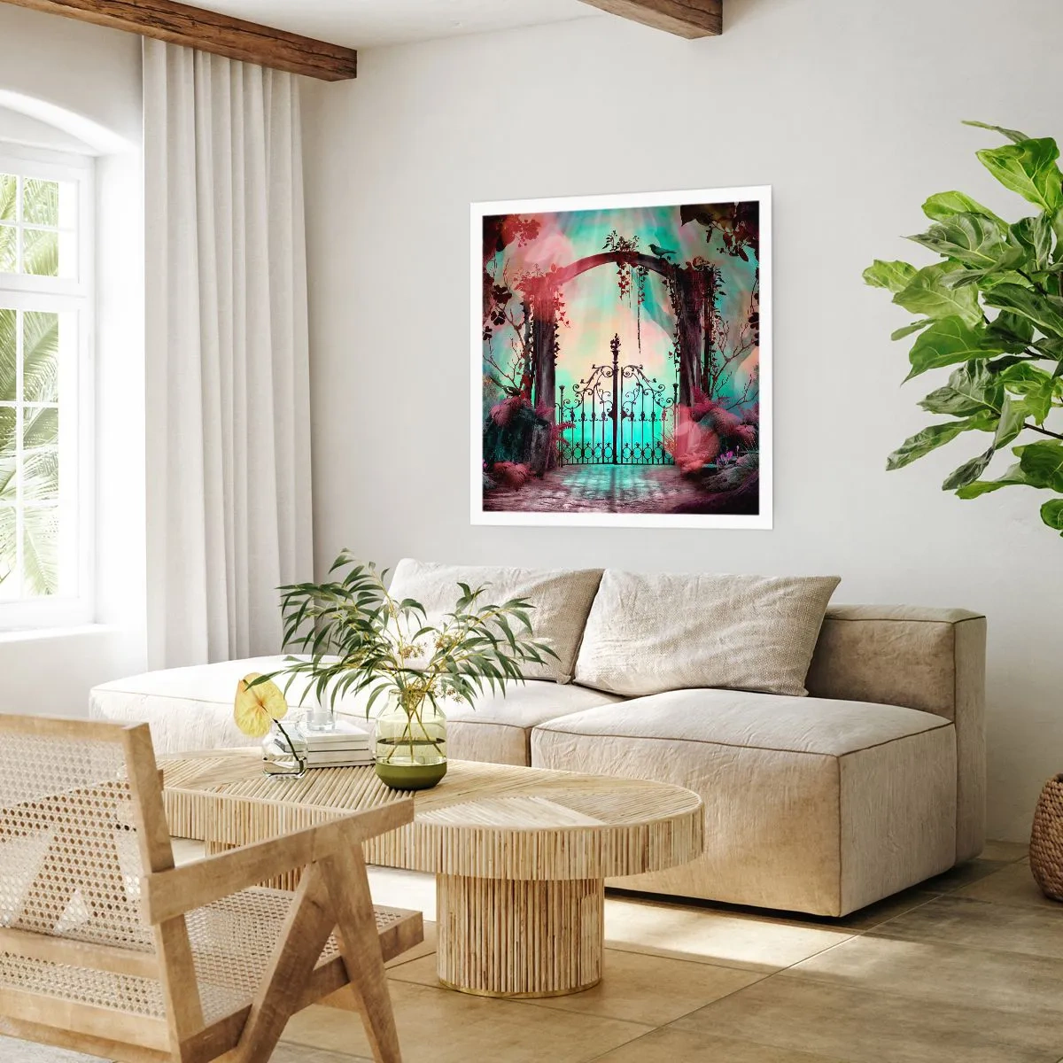 Poster - Grădina secretă - 30x30 cm