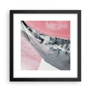 Poster în ramă neagră - Compoziție adaptată - 30x30 cm