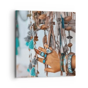 Tablou pe pânză - Comori locale - 70x70 cm