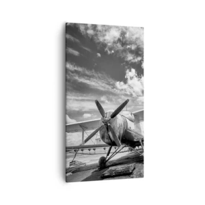 Tablou pe pânză - Abia aștept! - 55x100 cm