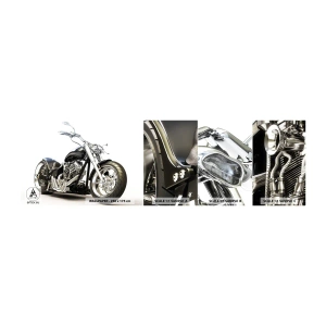 Mostră de Tapet Standard Eco - Putere cu caracter - Automobile, Motocicletă, excursie - 100x30 cm