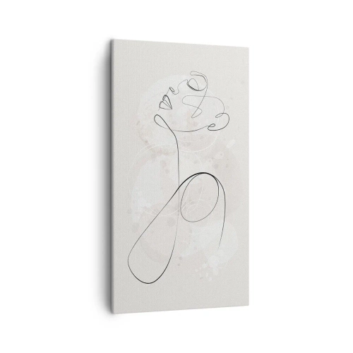 Tablou pe pânză - Spirala frumuseții - 45x80 cm