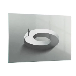 Tablou pe sticlă - Înțelegi ceva? - 120x80 cm