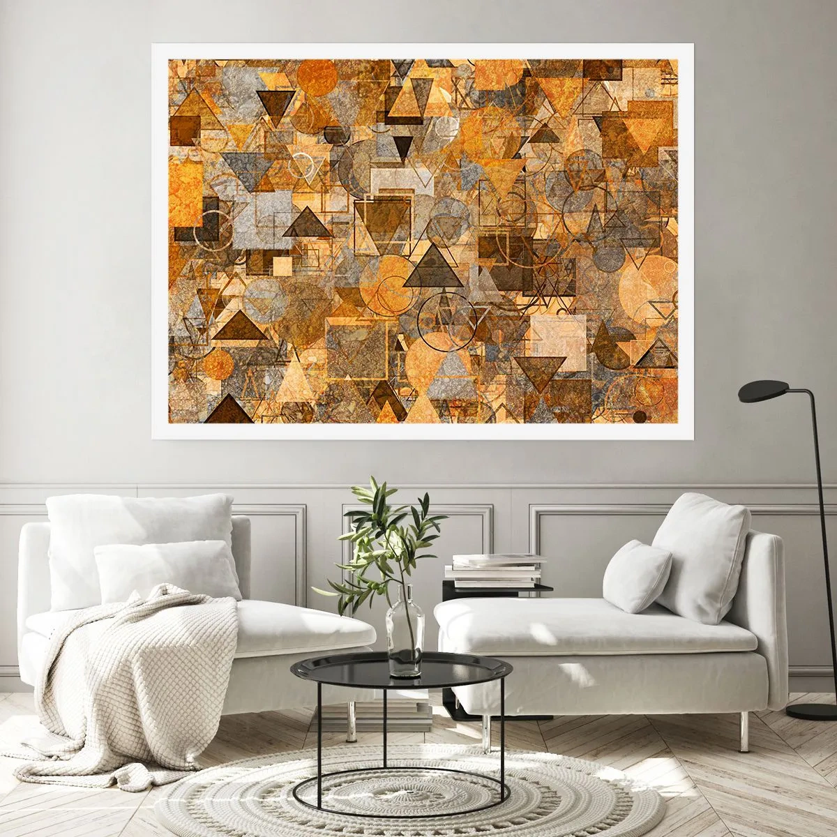 Poster - Lumea băgată în formă - 50x40 cm