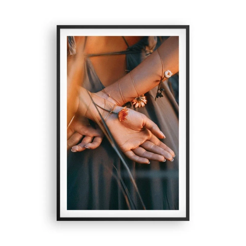 Poster în ramă neagră - Legată de natură - 61x91 cm