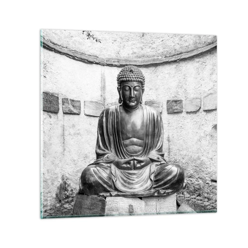 Tablou pe sticlă - La sursa păcii - 60x60 cm