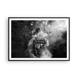 Poster în ramă neagră - Mama însăși - Natura - 100x70 cm