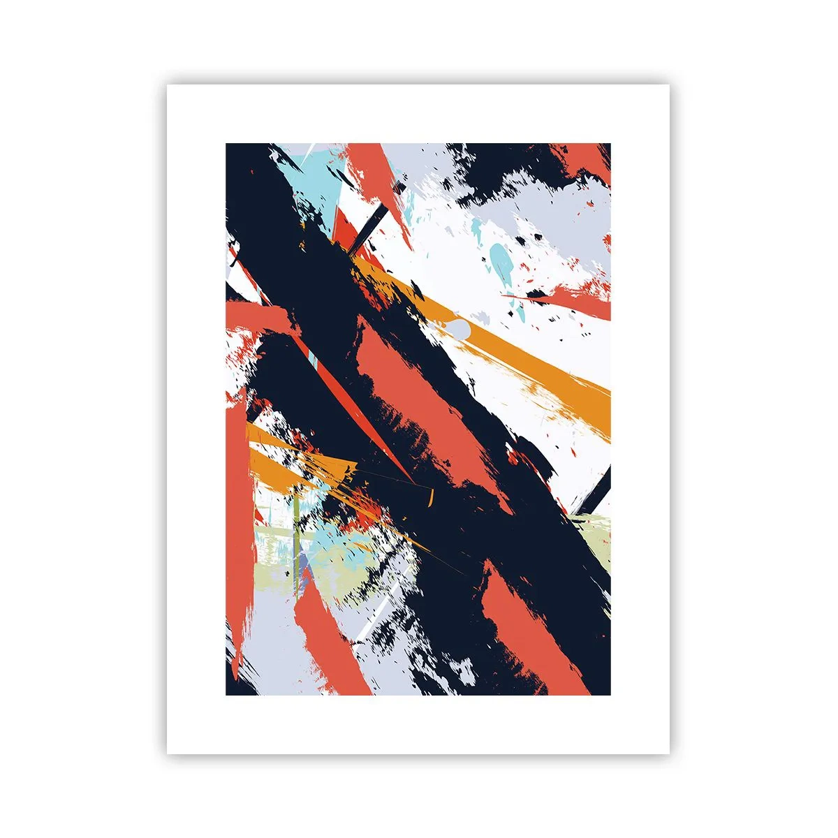 Poster - Compoziție dinamică - 30x40 cm