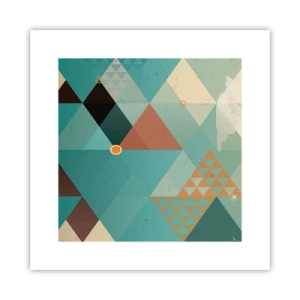 Poster - Unitatea multiplicității, multiplicitatea unității - 30x30 cm