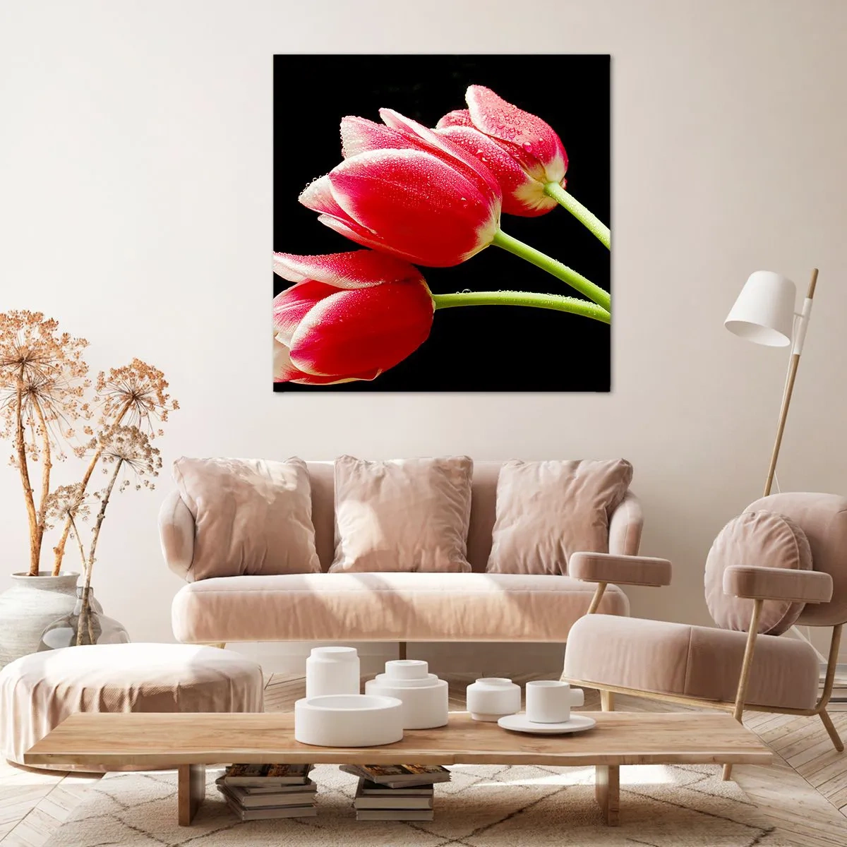 Tablou pe pânză - Promisiunea unei iubiri pure - 70x70 cm