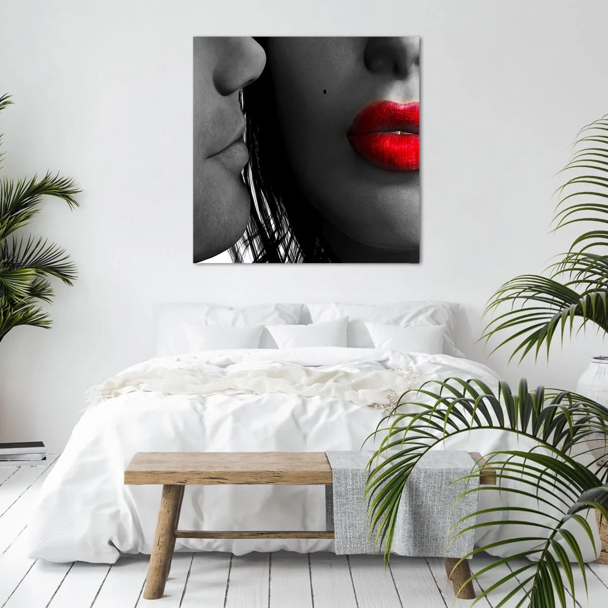 Tablou pe pânză - Față în față  - 70x70 cm