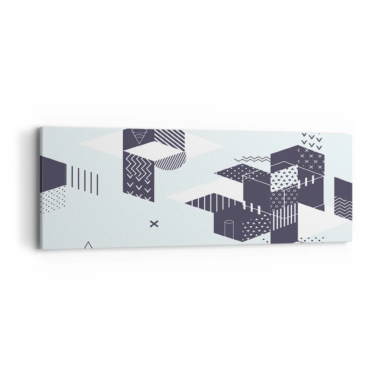 Tablou pe pânză - În sufletul matematicii - 90x30 cm
