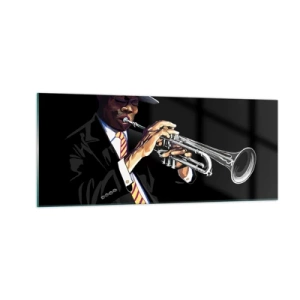 Tablou pe sticlă - Farmecul unei școli vechi - 100x40 cm