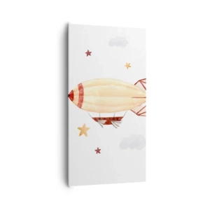 Tablou pe pânză - Aeronava - 65x120 cm