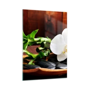 Tablou pe sticlă - Lasă natura să te atingă - 50x70 cm