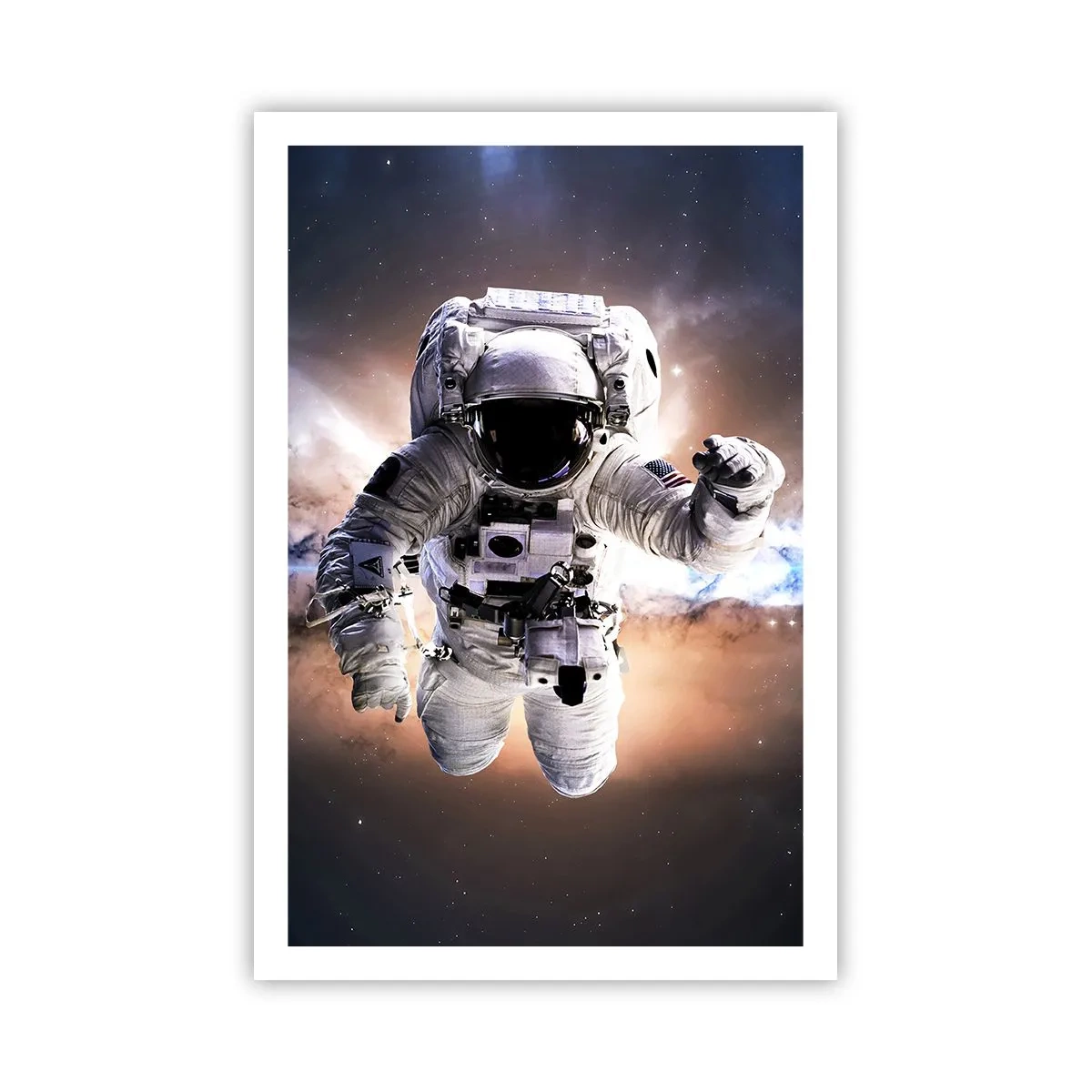 Poster - Salutări din spațiul cosmic - 61x91 cm