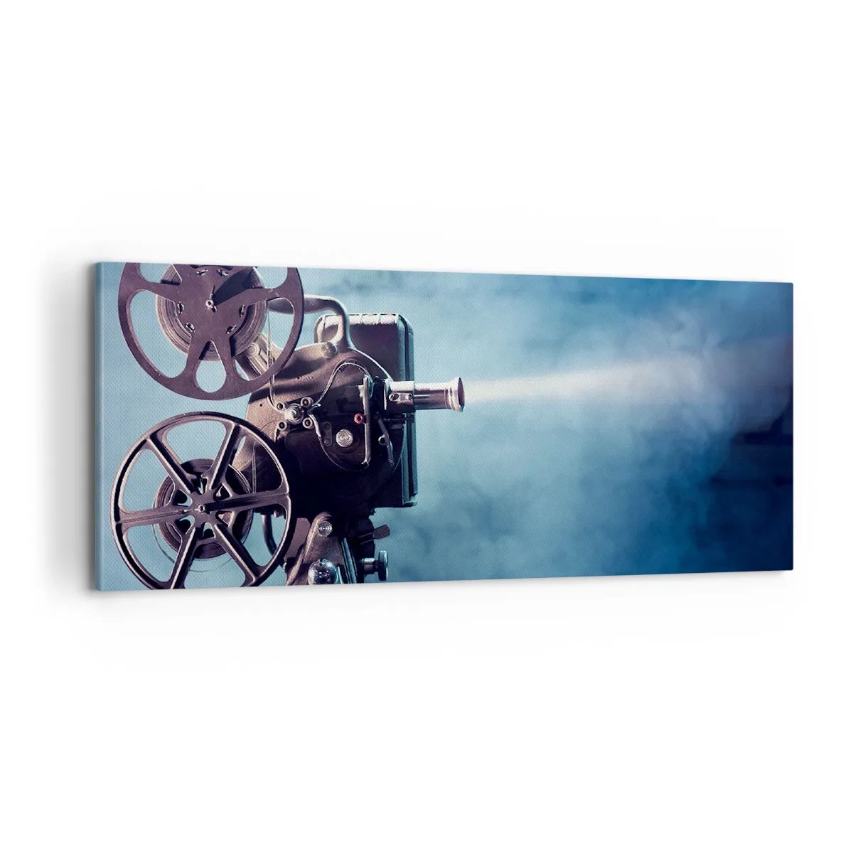 Tablou pe pânză - Într-un cinematograf vechi - 100x40 cm