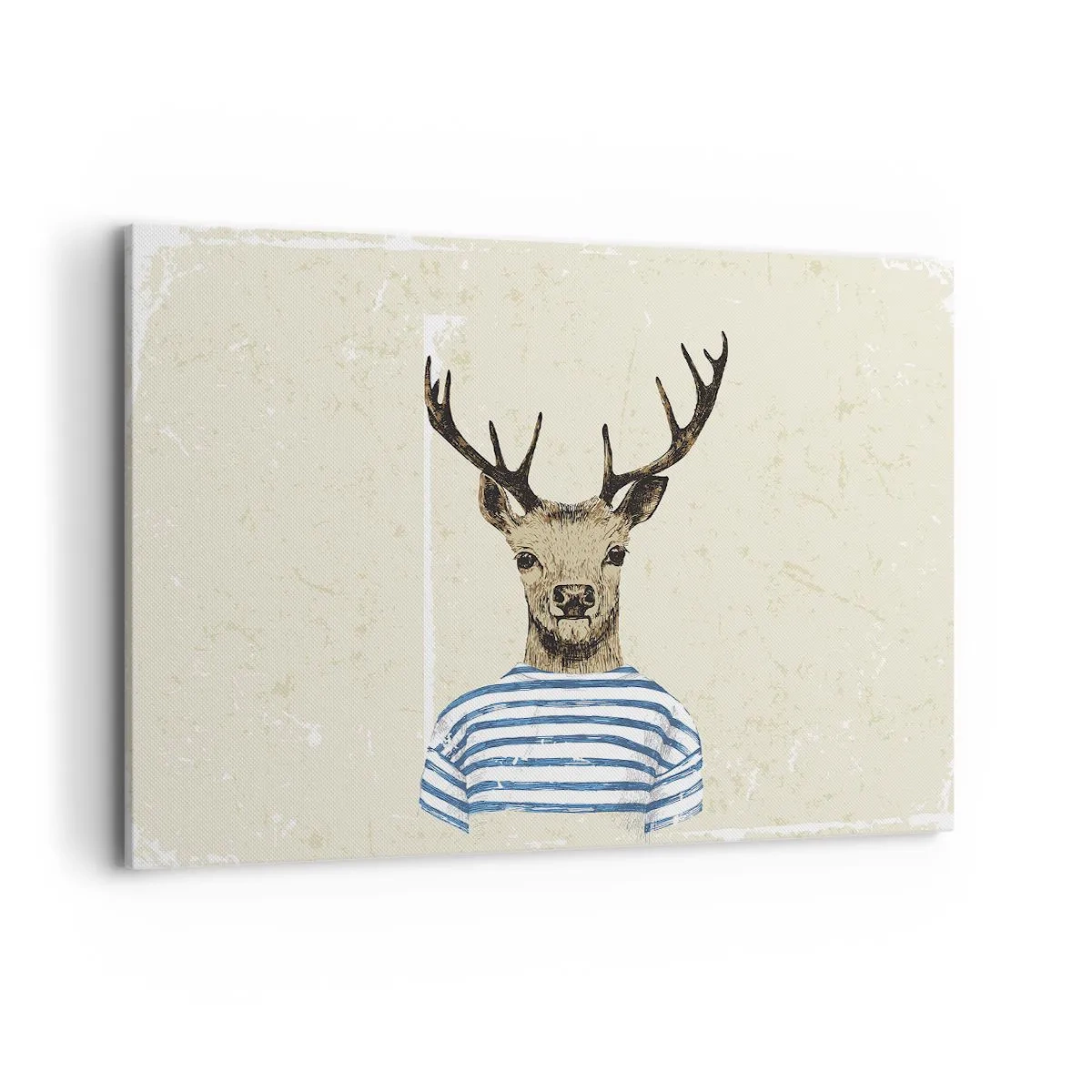 Tablou pe pânză - Pentru că îmi plac cămășile cu dungi! - 120x80 cm